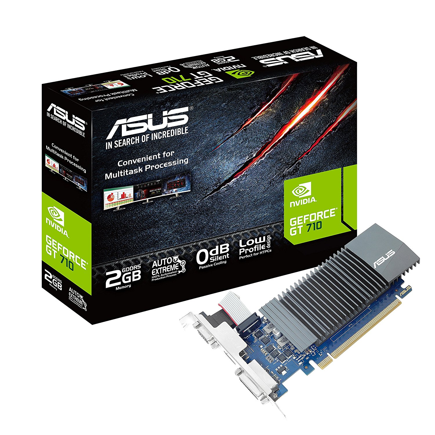 کارت گرافیک ایسوس مدل ASUS GT710 2GB DDR5