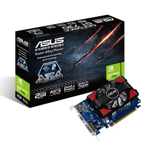 کارت گرافیک ایسوس مدل ASUS GT730 2GB DDR3