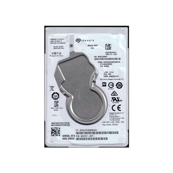 هارد دیسک لپ تاپ Seagate 1TB