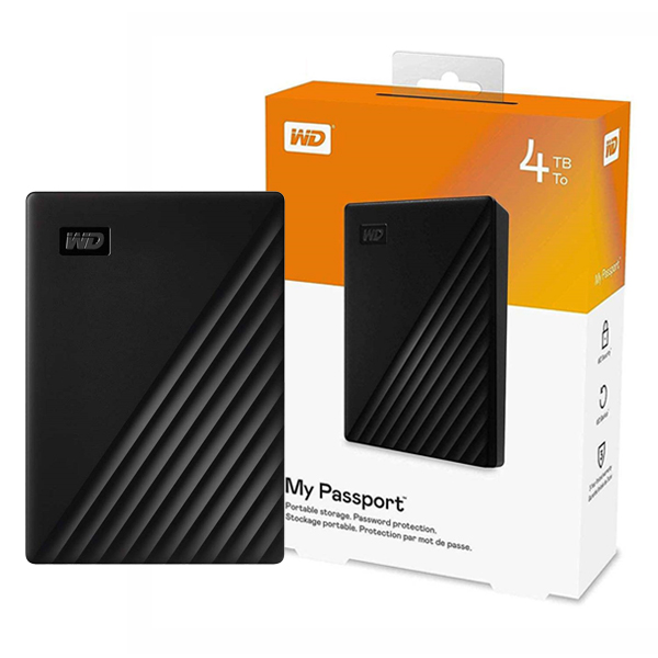 هارد اکسترنال وسترن دیجیتال مدل My Passport 4TB