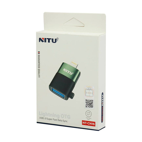 تبدیل OTG Nitu Lightning مدل NT-CN16