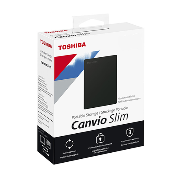 هارد اکسترنال TOSHIBA Canvio Slim 1TB	